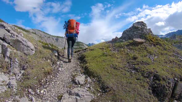 Adventure Backpacking in the Iconic Mt Assiniboine Provincial Park Near Banff