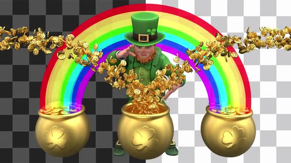 Leprechaun Gold Pot Magic Looped alt