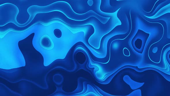 Blue color Animated colorful fluid art background. Digital liquid pattern texture background. Vd 788