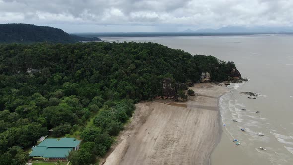 The Beaches at the most southern part of Borneo Island