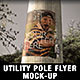 Utility Pole Flyer and Poster Mock-Up Vol.2 - GraphicRiver Item for Sale