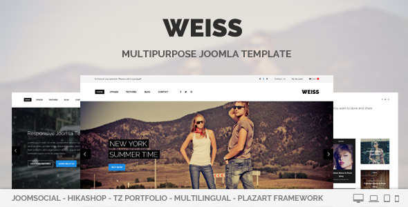Weiss – Multipurpose Joomla Template