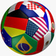 Soccer Ball Flag - 3DOcean Item for Sale