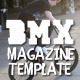 Bmx Bikes Sports Magazine Template for Print - GraphicRiver Item for Sale