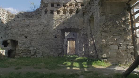 Skala-Podilsky Castle's ruins