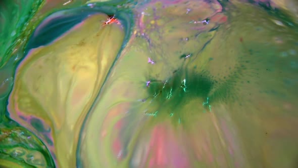 Color Explosion Abstract Art Painting alt