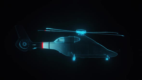 The Helicopter Hologram Hd