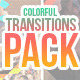 Colorful Shapes Transitions Pack - VideoHive Item for Sale