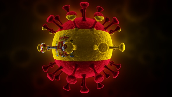 Covid-19 Corona Spain Delta Lambda Strain Plus Variant