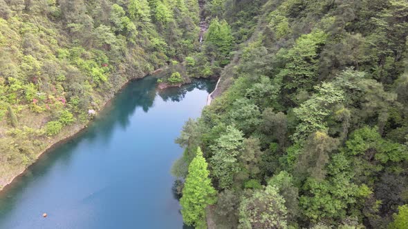 The lake on the mountain, Hangzhou