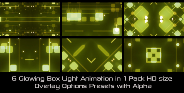 Glowing Box Lights Pack