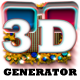 Real 3D Anaglyph: Text, Shape, Wallpaper Generator - GraphicRiver Item for Sale