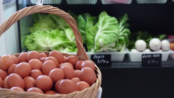 Eggs in Market