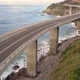 Cars Driving Along Sea Cliff Bridge - VideoHive Item for Sale
