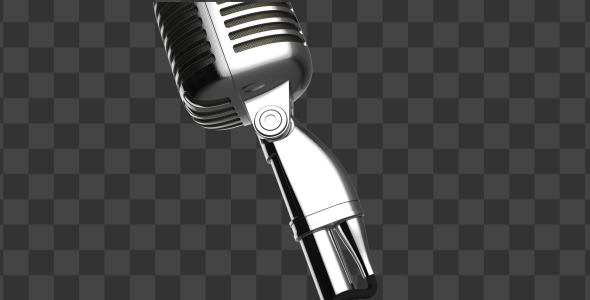 Old Fashioned Microphone 06