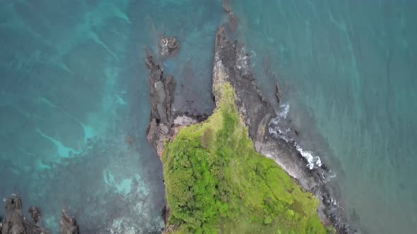 Aerial Hill and Beach