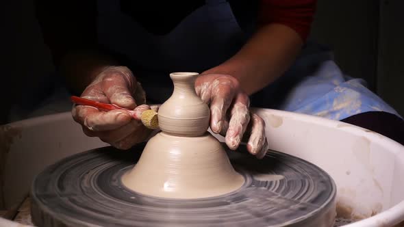 Pot Clay Decorative Art Skill Workshop