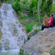 Man and Woman is Sitting on a Stone and Hugging - VideoHive Item for Sale