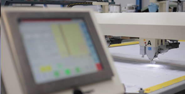 Sewing Machine in Factory alt