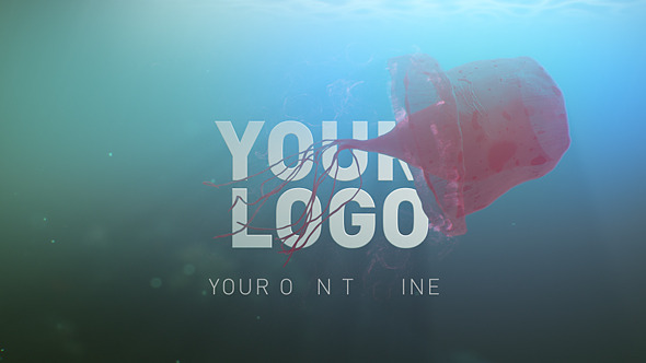 Deep Sea Jellyfish Logo Reveal