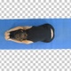 Shoot of young caucasian gymnast when she warming up, Alpha Channel - VideoHive Item for Sale