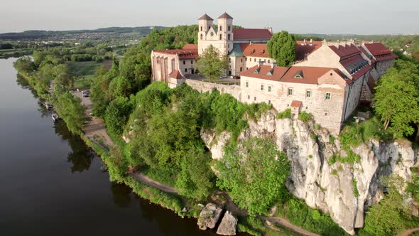 Benedictine Abbey in Tyniec Near Krakow Poland