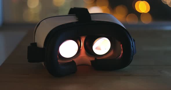 Vr Device Playing Movie