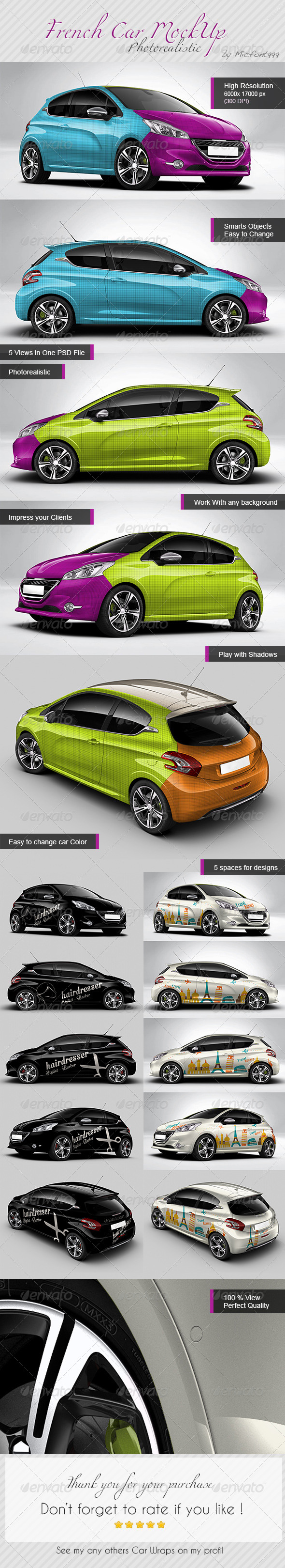 Download Photoshop Vehicle Wrap Mockups From Graphicriver Yellowimages Mockups