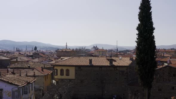 Old Building And Village Aerial View 2