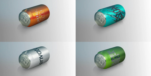 Download Soda Can Mockup 4K - Free After Effects Templates (Official Site) - Videohive projects