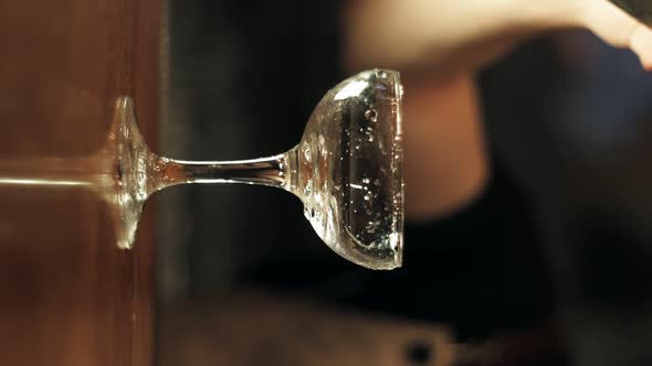 Cocktail Preparation at the Bar