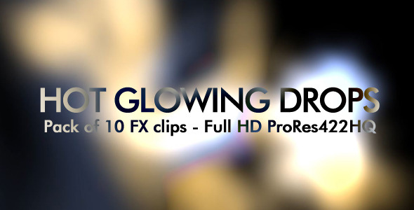 Hot Glowing Drops - Pack of 10 alt