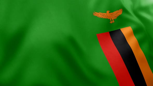 Zambia Flag - 4K