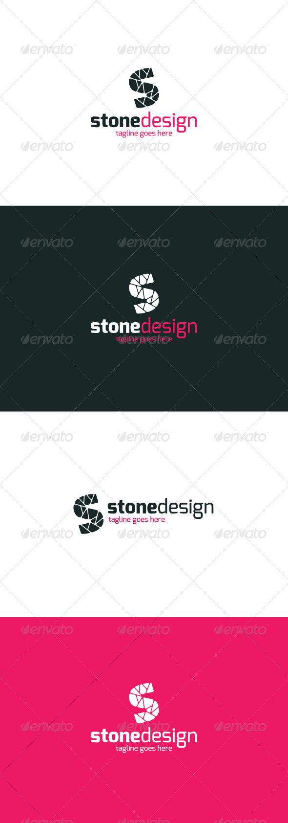 Stone Design Logo — Letter S