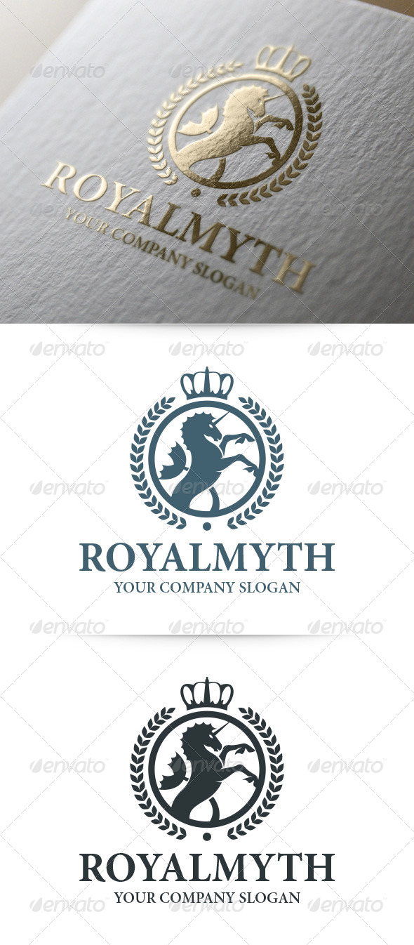Royal Myth Logo Template