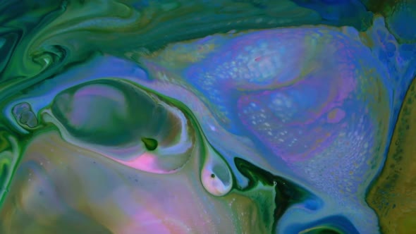 Abstract Colorful Sacral Liquid Waves Texture 415 alt