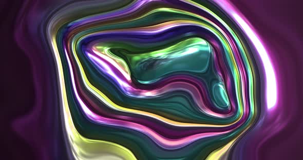 Abstract multicolor twisted animation.Abstract liquid background motion graphic.