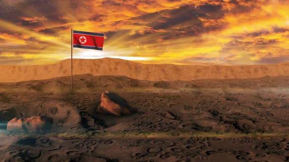 North Korea Flag Utopia