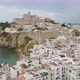 Awsome Aerial Fotage of Ibiza, Spain Old Town Castle and Buildings. Drone Flies Up - VideoHive Item for Sale