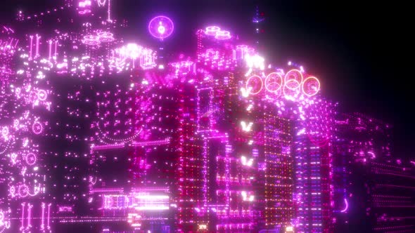 Cyberpunk Buildings Hd