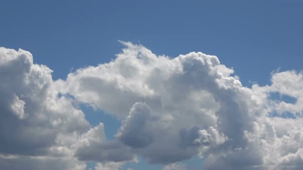 White Rain Clouds And Blue Sky 9