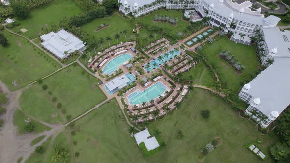 Pool at the beach hotel