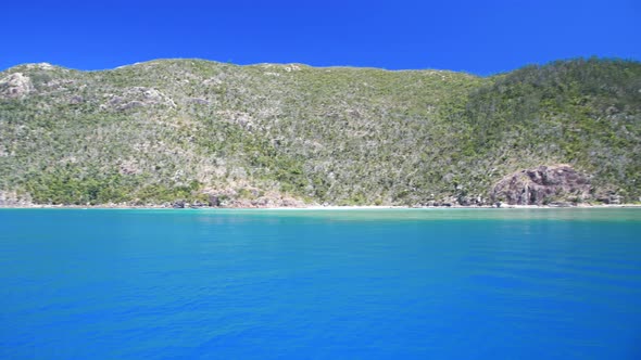 Whitsunday Islands Beach on a Sunny Day Queensland