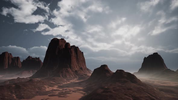 Rocky Desert Landscape alt