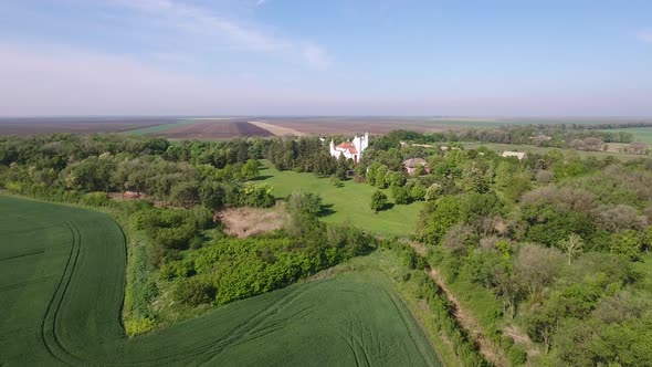 Castle In Countryside