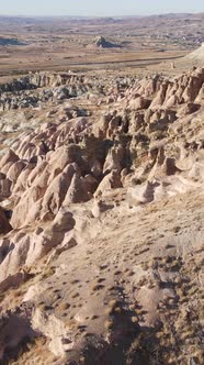 Cappadocia Landscape Aerial View