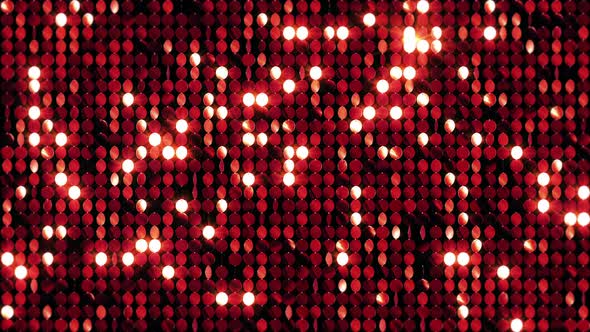 Sequins reflective background. Red and Blue. 2 videos in 1 file. Loopable.