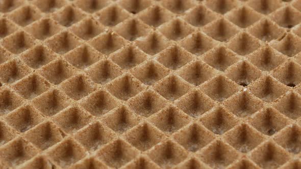 brown waffle texture