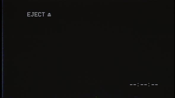 Videocassette recorder VCR or VHS Eject for overlay alt