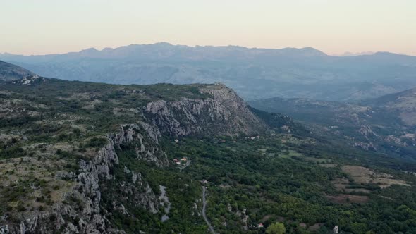 Aerial View Montenegro